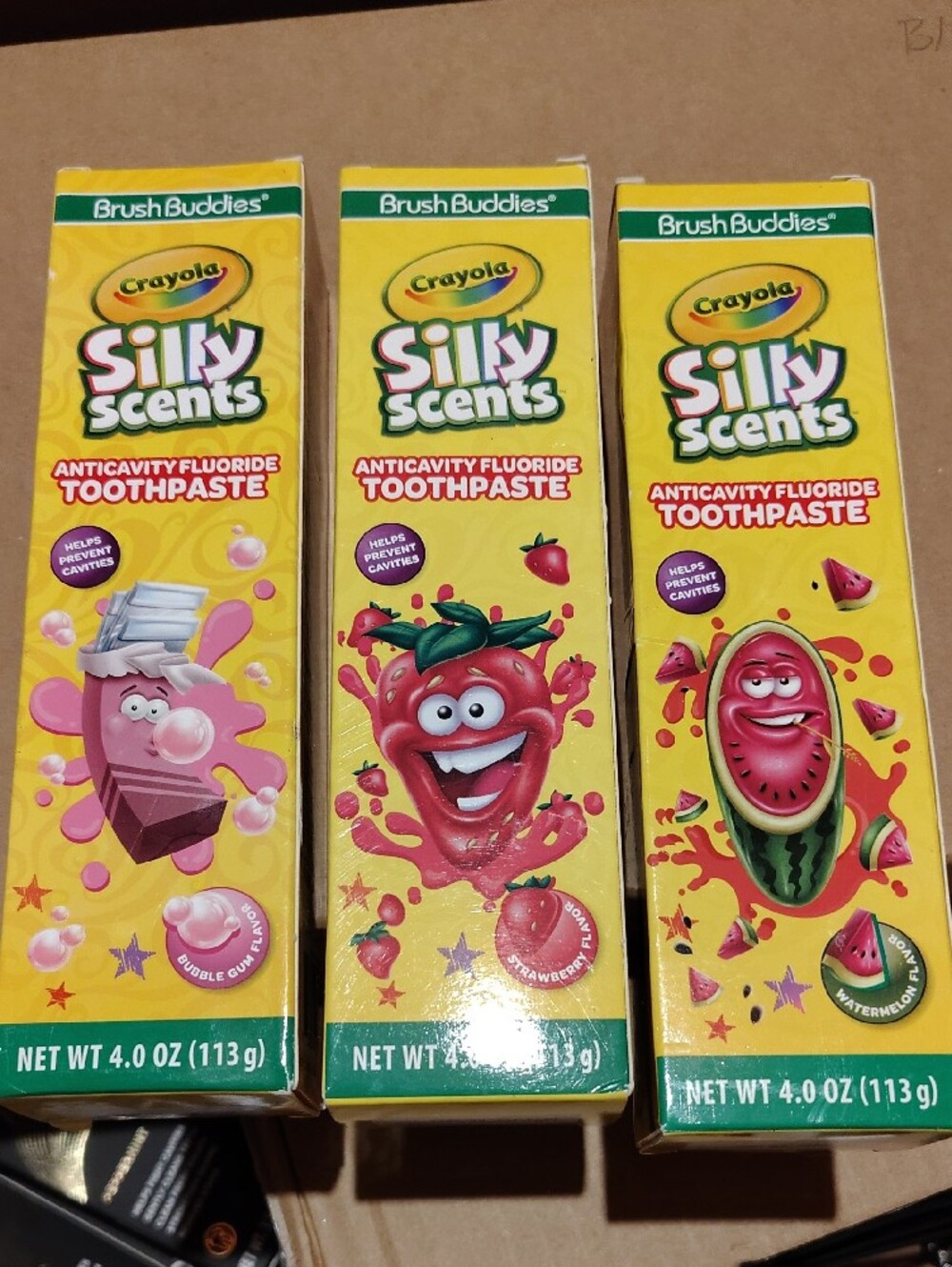 Kids Toothpaste 3 Pc - Picture 2 of 2